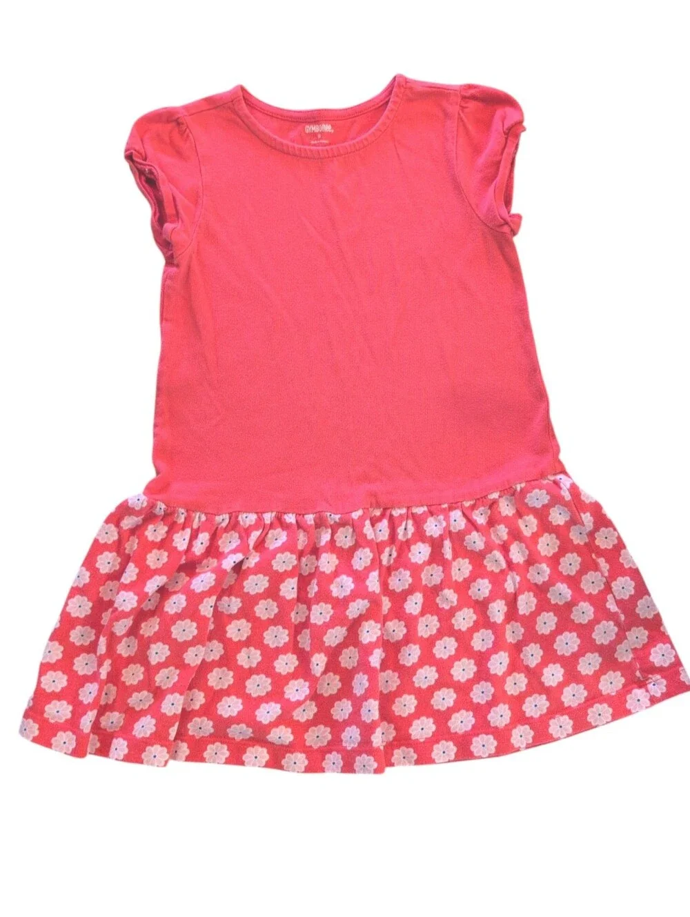 GYMBOREE Pink And White Floral Dress